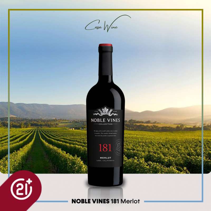 Promo Red Wine Noble Vines 181 Merlot Diskon 24 Di Seller Casa Wine Official Store Karet Kuningan Kota Jakarta Selatan Blibli