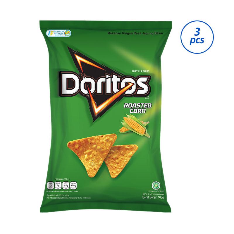 Jual Doritos Roasted Corn Snack 160 G 3 Pcs Online Desember 2020 Blibli