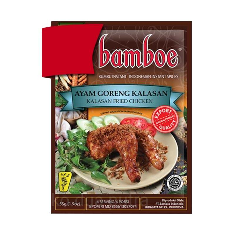 Jual Bamboe Ayam Goreng Kalasan Bumbu Masak Instan 55 G Online Januari 2021 Blibli