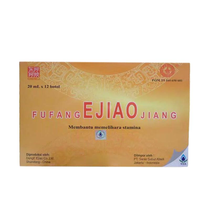 Jual Saras Subur Abadi Fufang Ejiao Jiang Obat Herbal China 20 Ml X 12 Botol Murah Mei 2021 Blibli