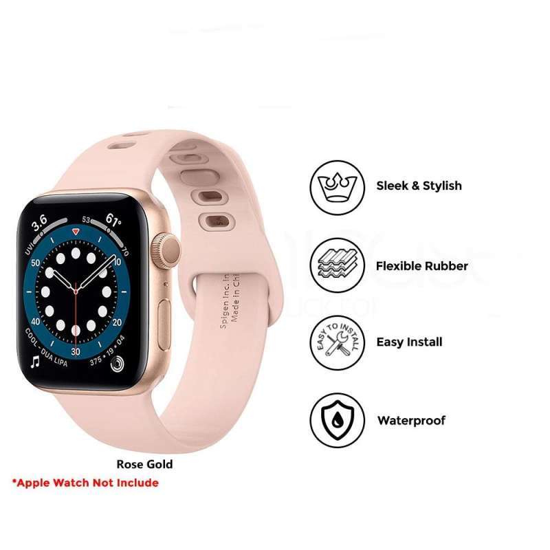 Jual Strap Apple Watch 41mm 40mm 38mm Spigen Air Fit Silicone
