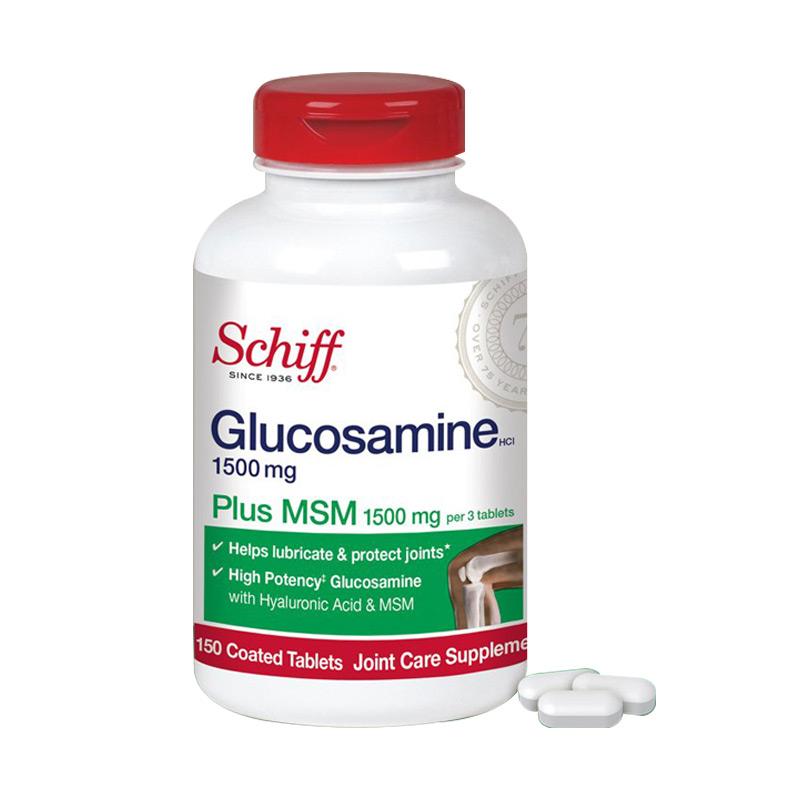 Jual Schiff Glucosamine Plus Msm Glukosamin Original Usa 50 Coated Tablets Murah Maret 2020 Blibli Com