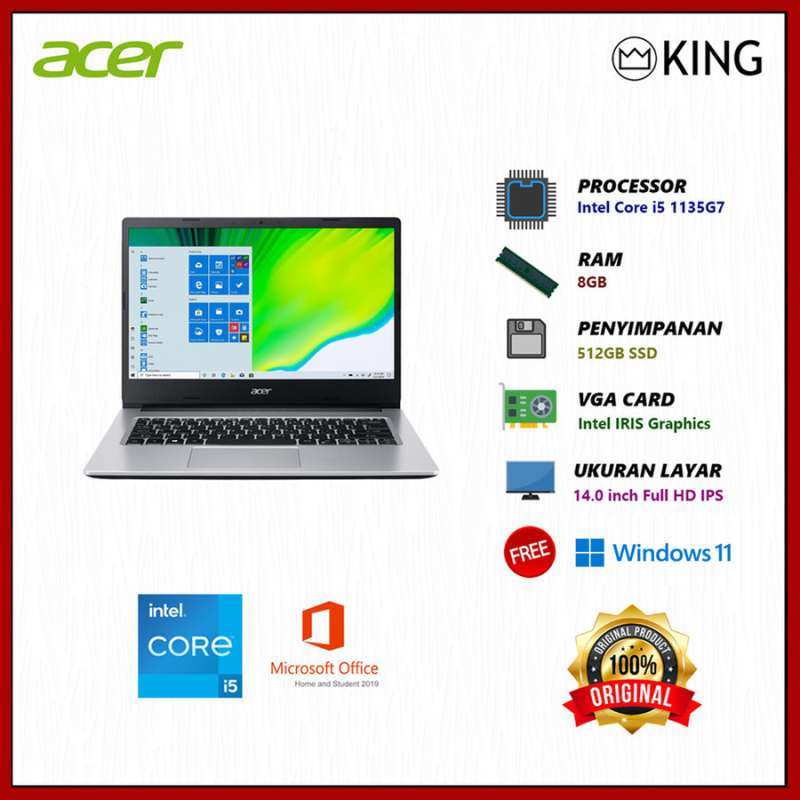 Laptop acer i5 ram 8gb top