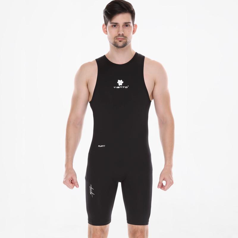 Jual Tiento Wetsuit Singlet Snorkling Diving Dewasa Baju Renang Pria Black Online Oktober 2020 Blibli Com