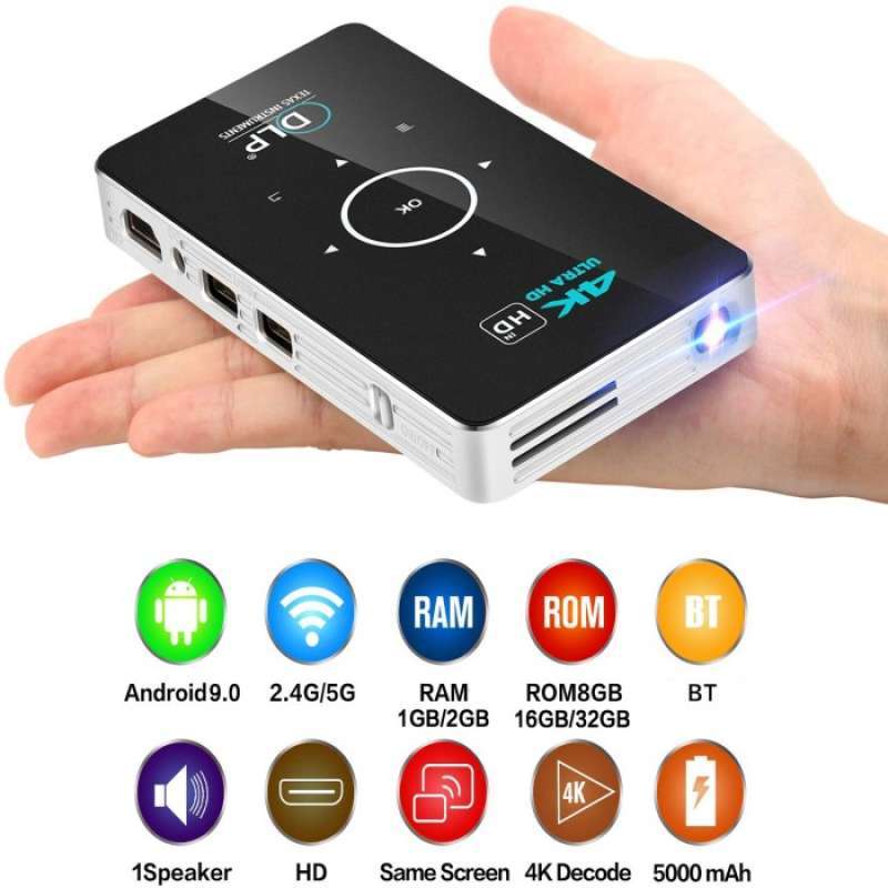 16GB MINI SMART PROJECTOR ANDROID 
