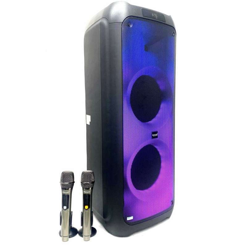 Jual Speaker Portable Aiwa Was 210LB Double Woofer 10 In Super