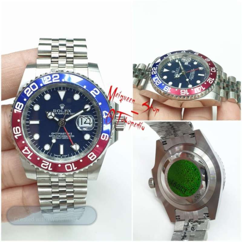 Jual SPECIAL Jam Tangan Pria ROLEX GMT 