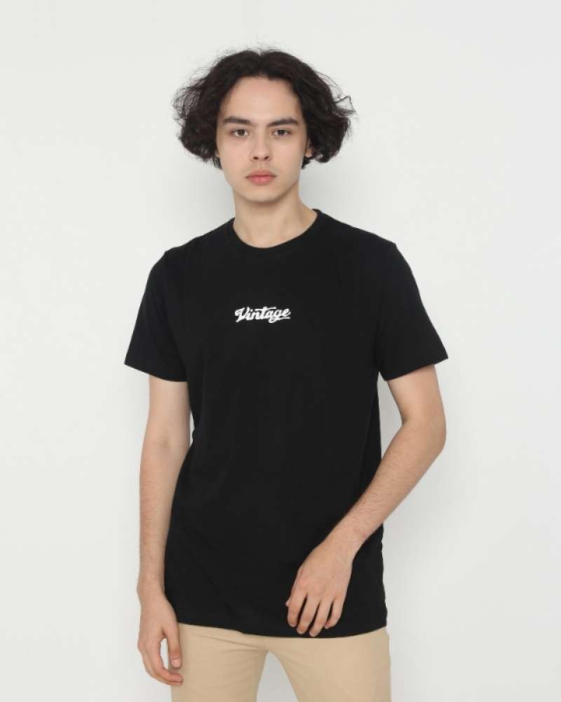 Promo Erigo T-shirt Vintage Black 