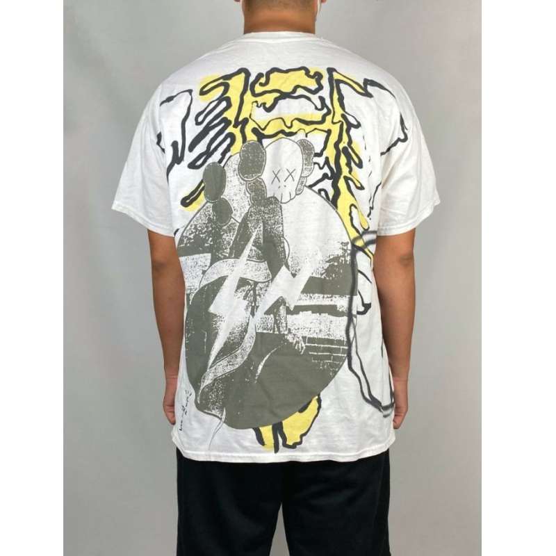 x Kaws Aged Yellow Tee - XXL 