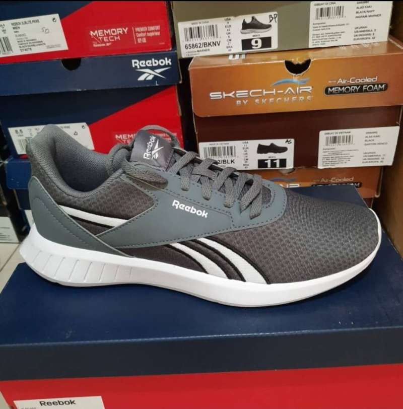Jual ORI SEPATU LARI PRIA REEBOK ORIGINAL LITE 2.0 COLD GREY 6