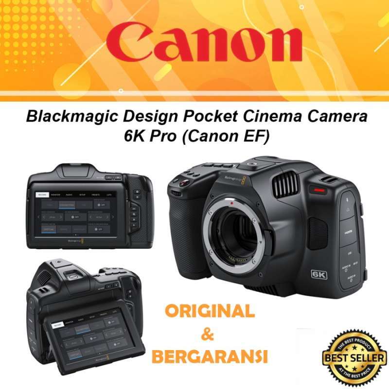 Blackmagic Design Pocket Cinema Camera 6K Pro Canon EF Mount