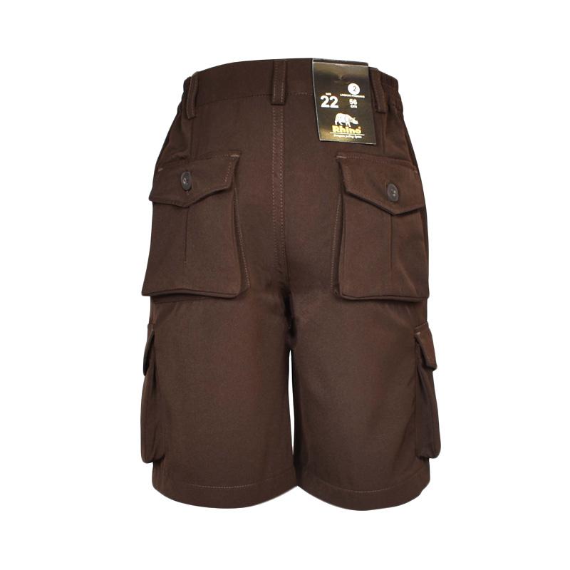 Jual Rhino Riconos Siaga Putra Cargo Celana Seragam Pramuka Pendek Anak Laki Laki Coklat Tua Online Mei 2021 Blibli