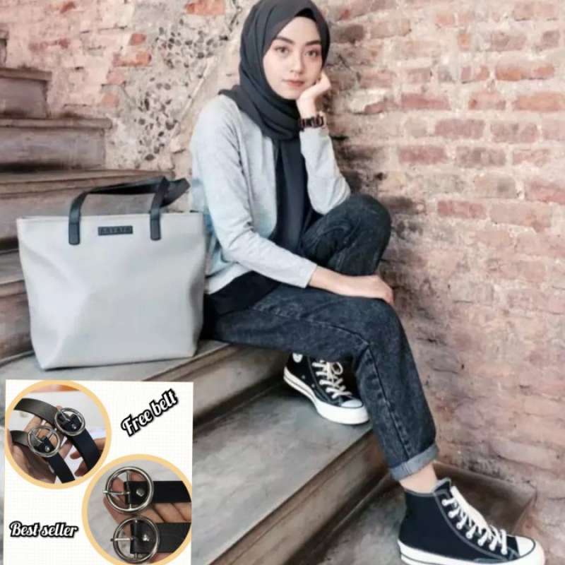 Promo Gratis Ongkir Celana Boyfriend 