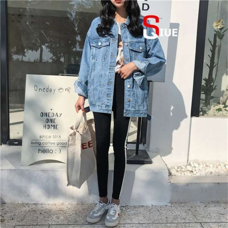 Promo Gratis Ongkir Jaket Jeans Wanita 