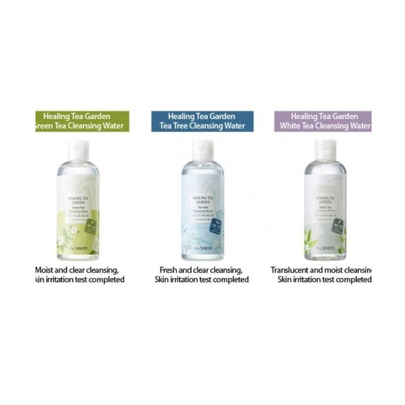 Jual The Saem Healing Tea Garden Green Tea Cleansing Water
