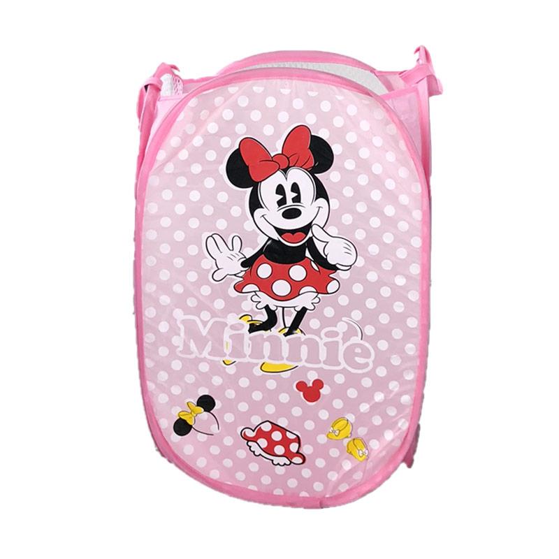 Jual Lucky Bird Motif Minnie Mouse Hamper Keranjang Baju Kotor Pink 32 X 52 Cm Online Agustus 2020 Blibli Com