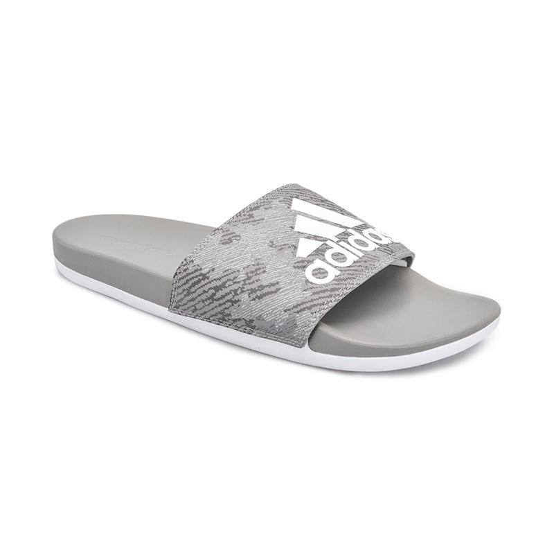 Jual adidas Men Adilette Comfort Sandal Olahraga Pria Grey Three