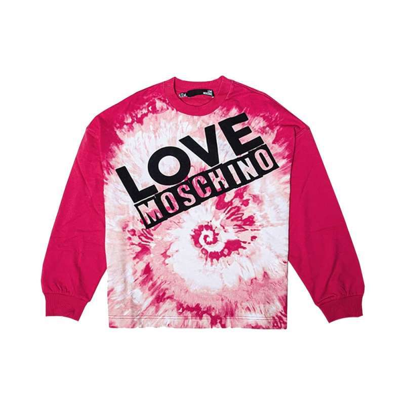 Moschino tie shop dye hoodie