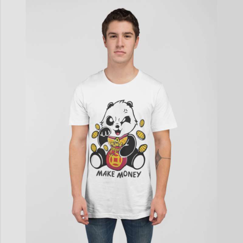 Promo T SHIRT OVERSIZE PRIA PANDA MAKE 