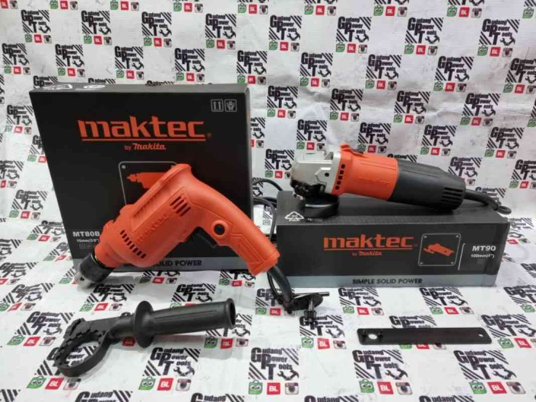 Jual Paket Mesin Bor Gerinda Tangan Drill Grinda Gerinda Makita Maktec Mt80b mt91a Di Seller Soko Mega Mall Kendran Kota Jakarta Pusat Blibli