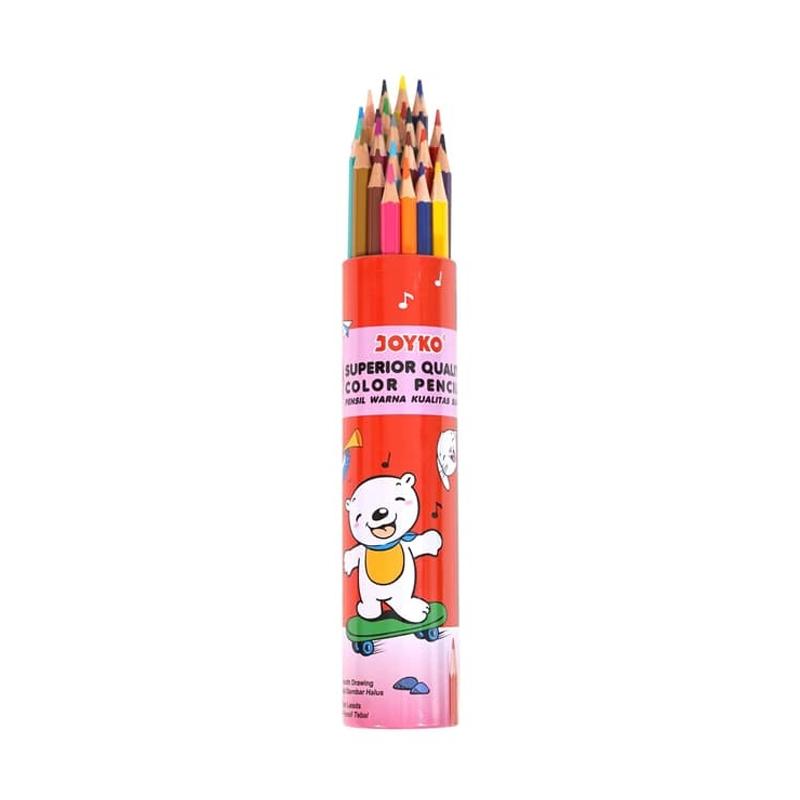 Jual Joyko Cp 24rt Pensil Warna 24 Warna Kemasan Kaleng Online Desember 2020 Blibli