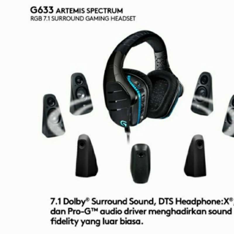 Promo Logitech G633S Lightsync Gaming 
