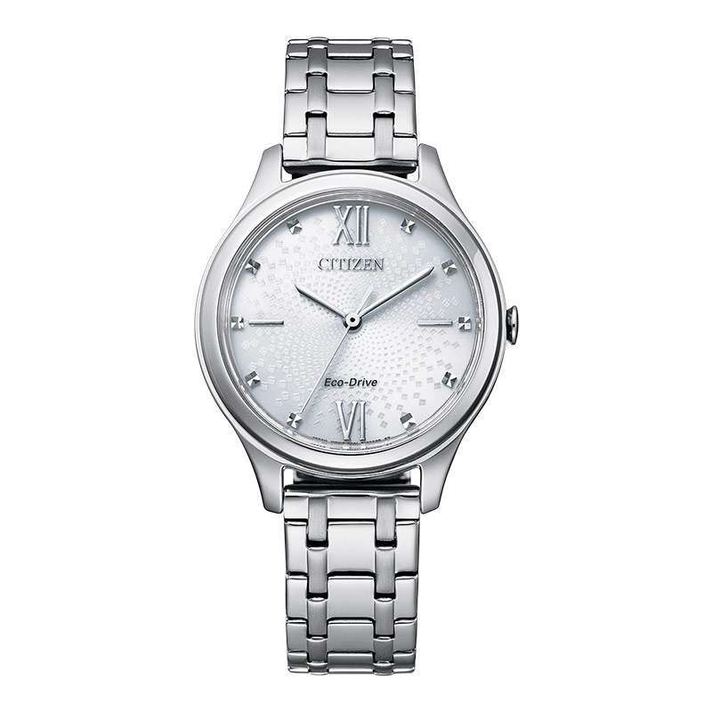 Jual Citizen Eco Drive EM0500-73A White 