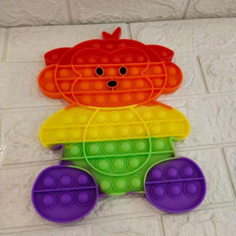 Jual Pop It Rainbow Jumbo Spiderman 