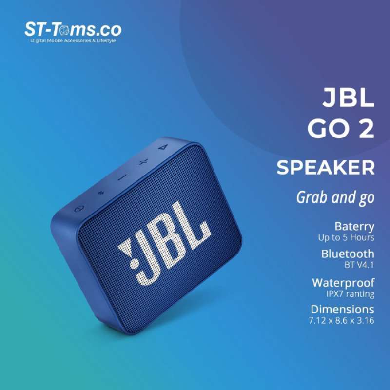 Portable Bluetooth Speaker - Blue 