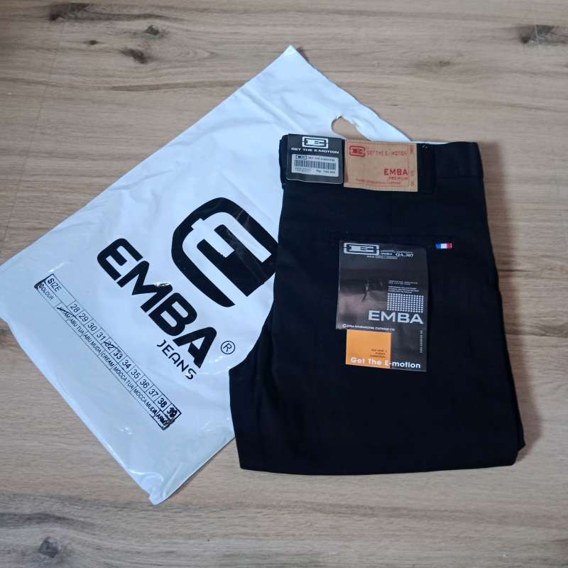 Promo Celana Jeans Emba Chinos Slim Fit 