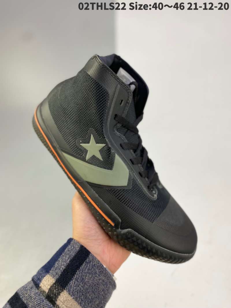 black silver converse