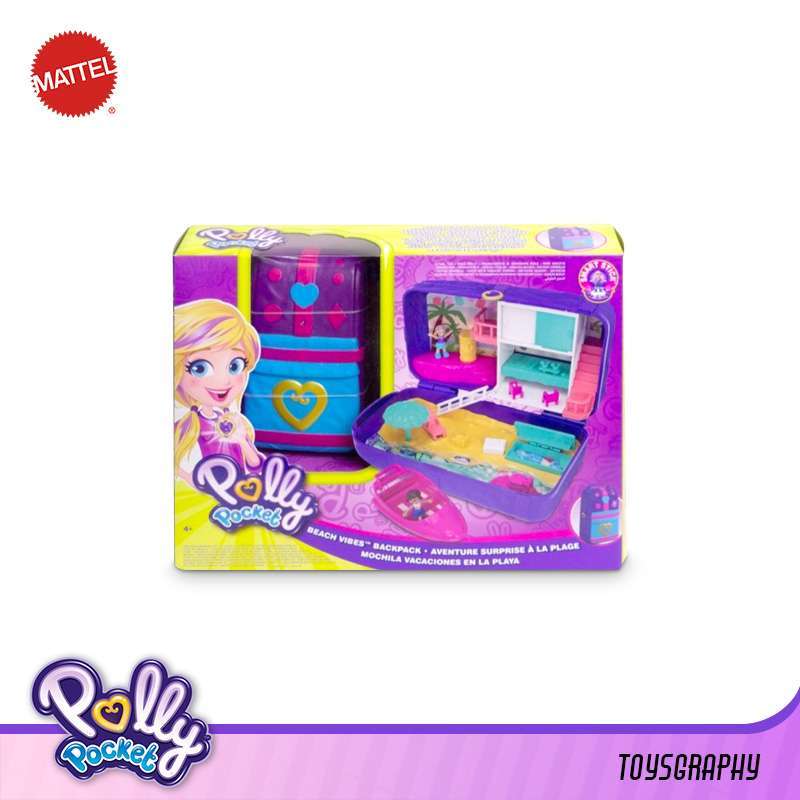 Polly pocket hidden new arrivals places beach vibes backpack