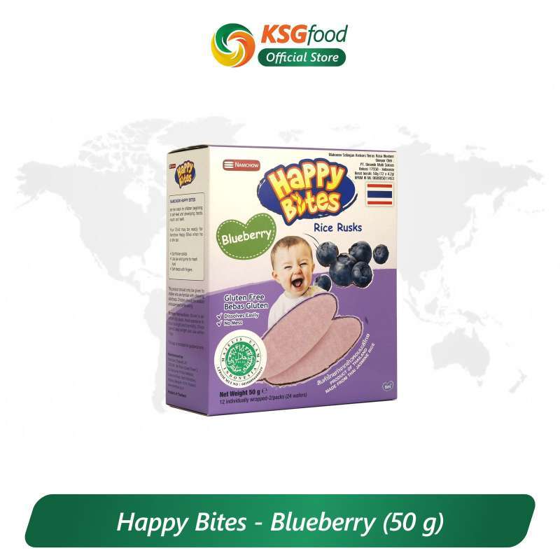 Blueberry sales rice rusks