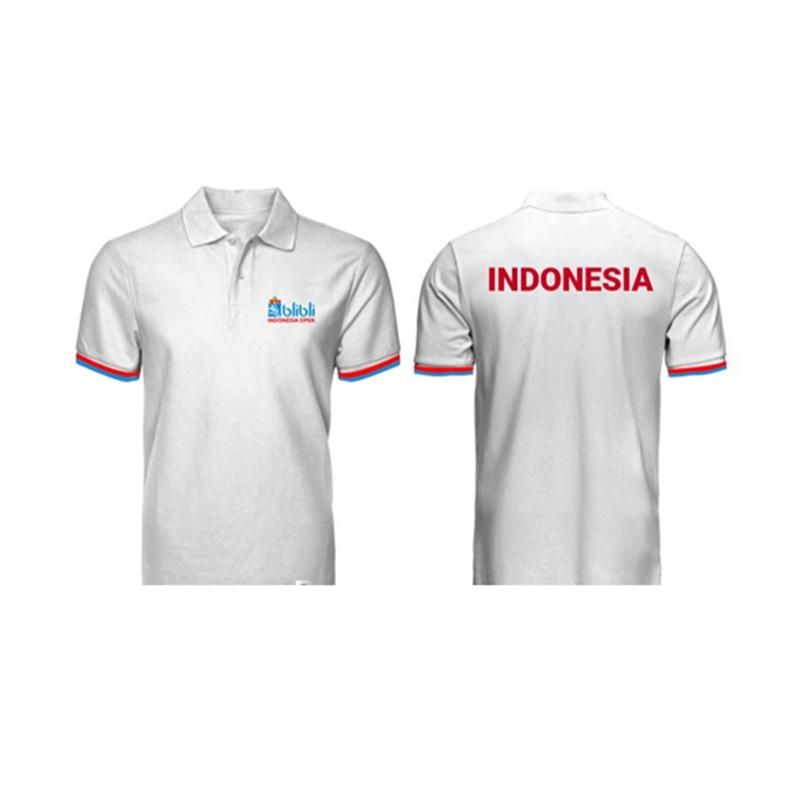 Jual Pre Order Blibli Indonesia Open 2019 Polo Shirt Olahraga White Murah September 2020 Blibli Com