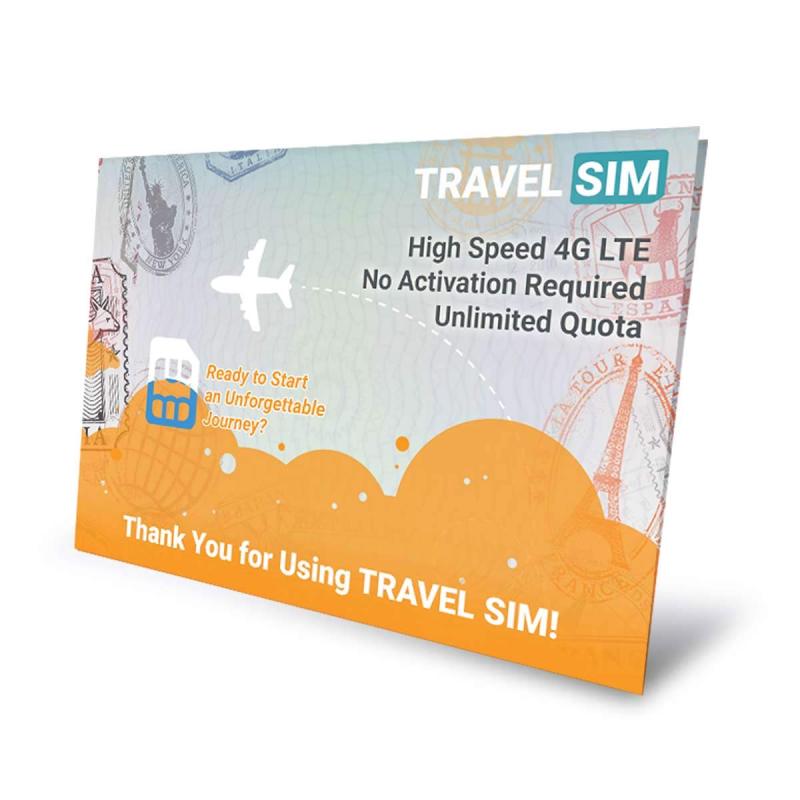 Jual Travel Sim Card Unlimited 4g Wifi South Korea 7hari True
