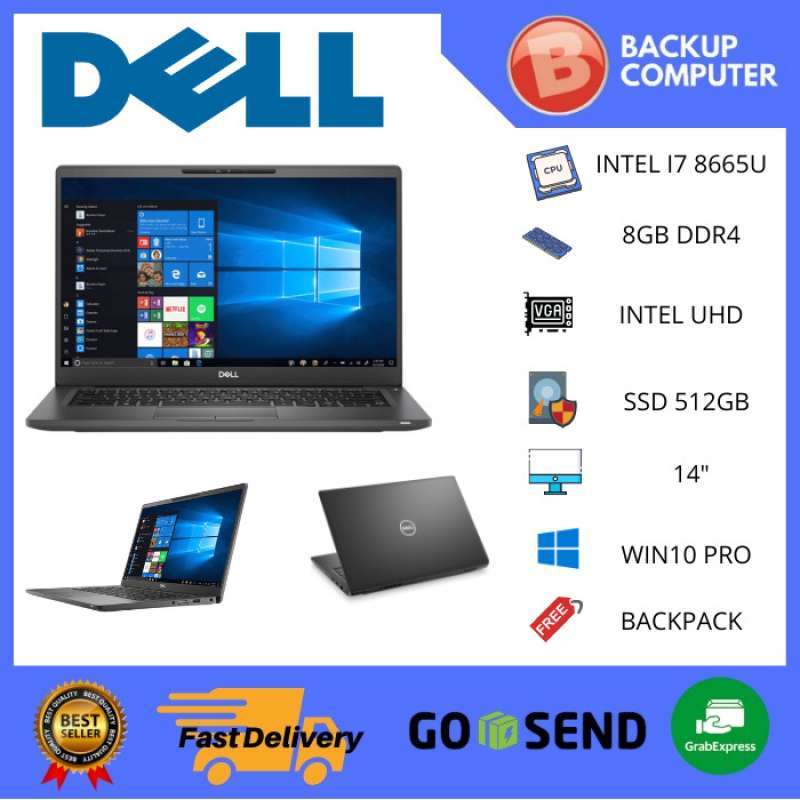 DELL LATITUDE 7400 TOUCHSCREEN I7-8665U, 8GB DDR4, 512GB SSD