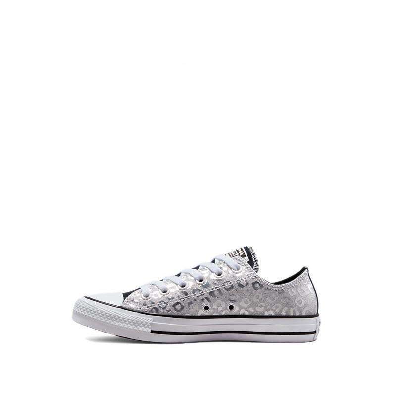 converse slip on leopard