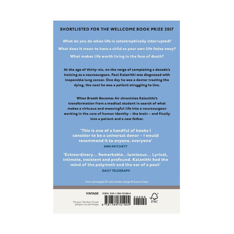 Jual Random House When Breath Becomes Air By Paul Kalanithi Buku