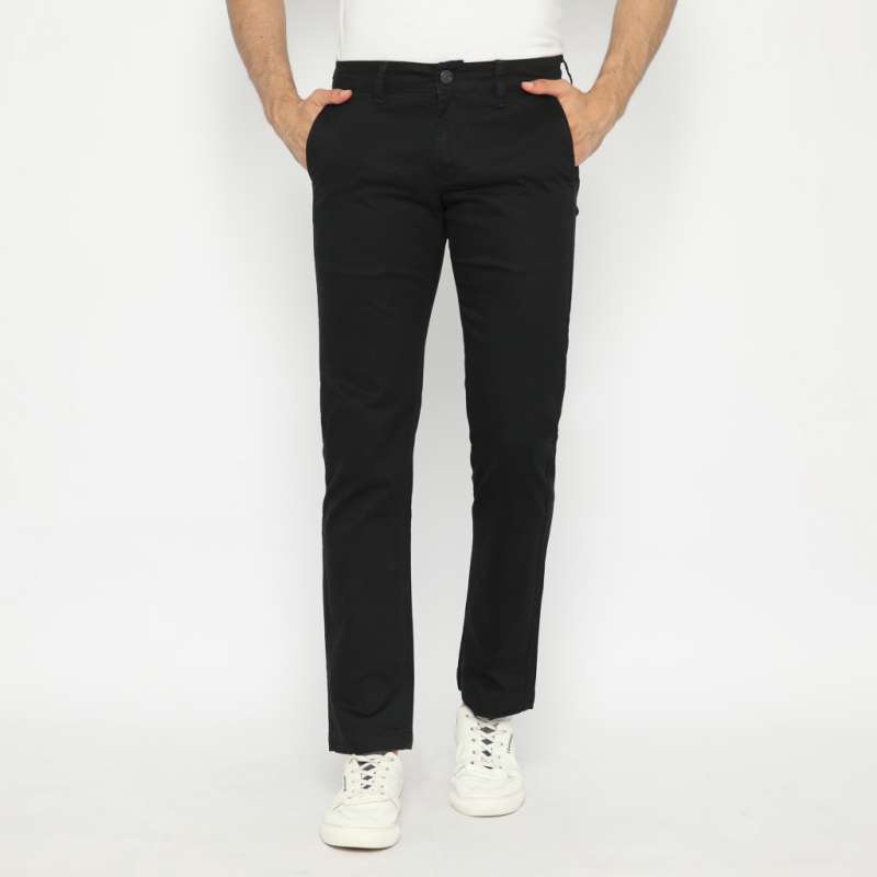 Promo Papperdine 73 Black Straight Fit 