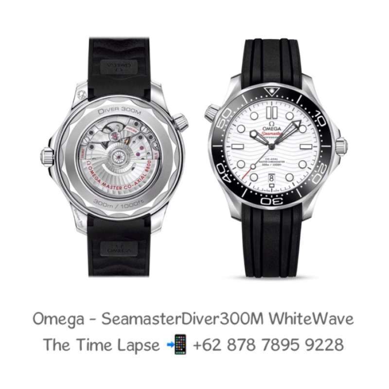Seamaster Diver 300M, White Wave Dial 