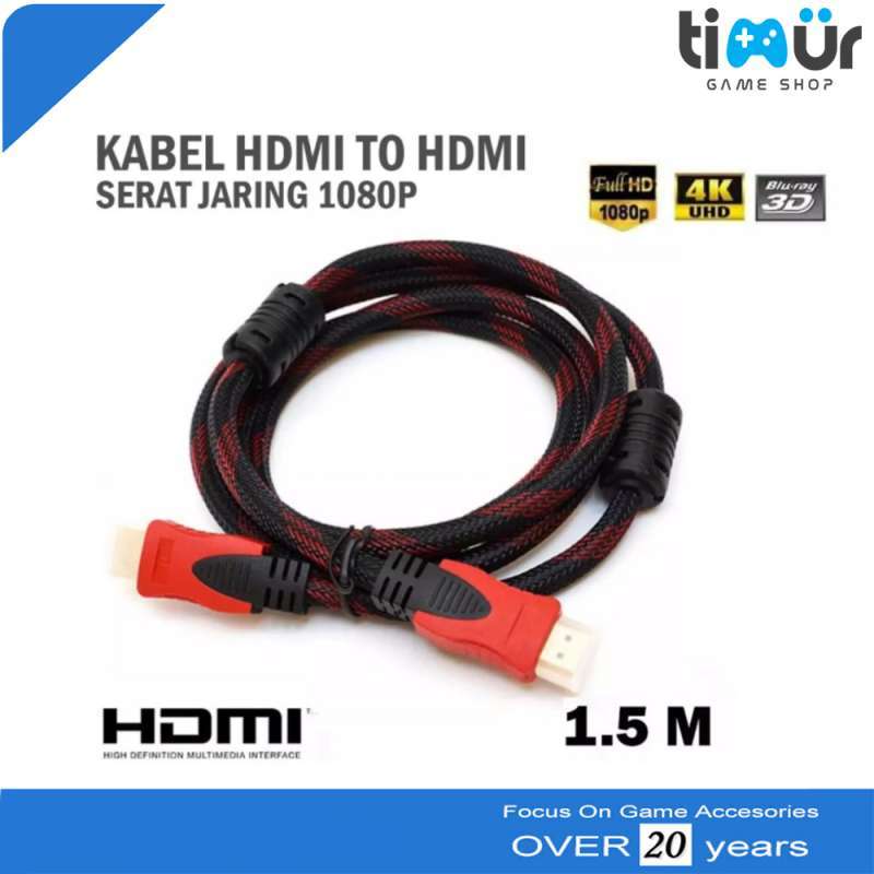 Jual Kabel Cable Hdmi Full Hd 1080p Ps3 Ps4 Ps5 Tv Led Meter