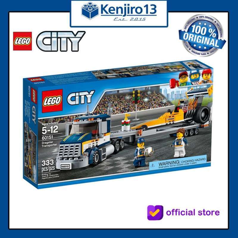 Jual Lego City 60151 Dragster Transporter Di Seller Kenjiro13 Cipondoh Kota Tangerang Blibli
