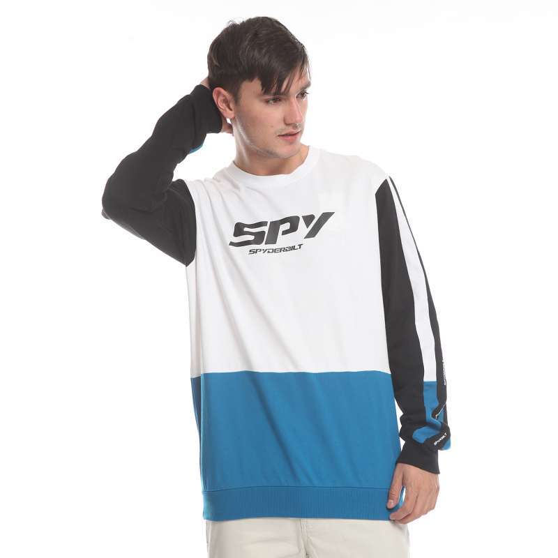 Promo Spyderbilt Sweater Pria Biru Spy 