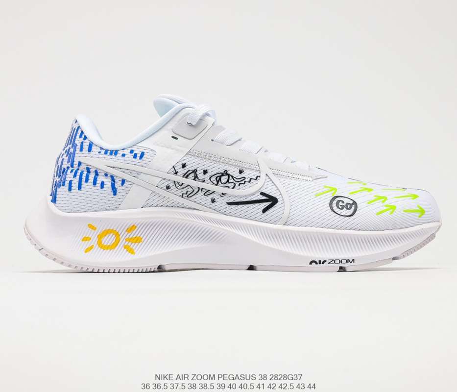 Jual Original NIKE AIR Zoom Pegasus 38 graffiti collection knit breathable  moon landing 38th generation for a fast look secure feel 28g37 - 41 di  Seller Kang Yadong Shop - | Blibli