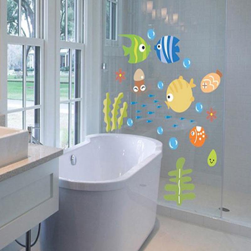 Jual Bluelans Bathroom Cartoon Fish Wallpaper Baby Kids Room Decal Art Wall Sticker Decor Murah Mei 2021 Blibli