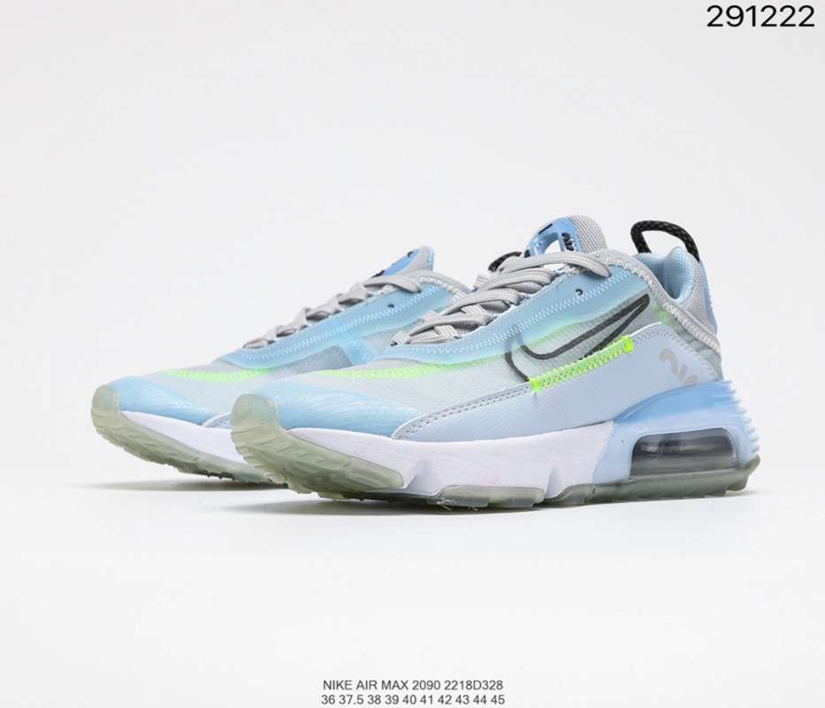 Jual Original Advocate Wang Yibo's endorsement of sci-fi style better foot  feeling NIKE AIR max 2090 blue lime volt future sci-fi space NIKE AIR  cushion l - 43 di Seller SNK souxing