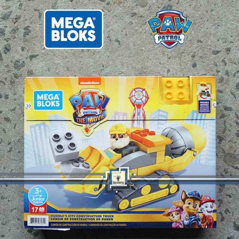 Paw Patrol Rubble Camion Promo Mega Bloks Paw Patrol The