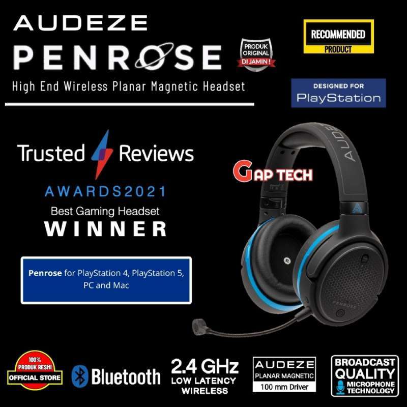 Audeze Penrose Penrose X High End Wireless Planar Magnetic Headset Penrose PS4 Original