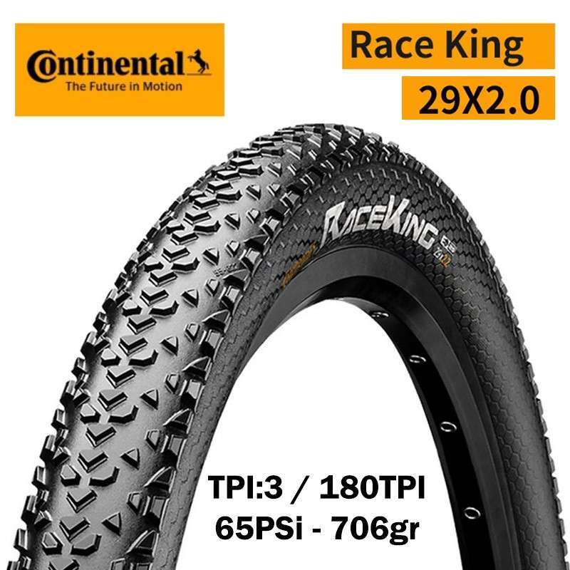 Continental Race King Ban Luar Sepeda MTB 29 x inch Kawat