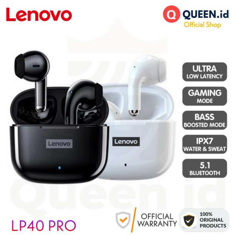 Jual Lenovo LP40 PRO TWS True Wireless 
